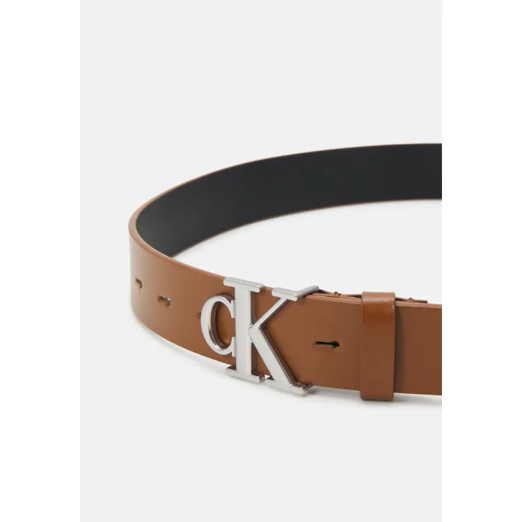 Calvin Klein Jeans ROUND MONO BELT - Cintura