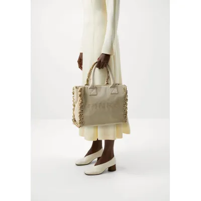Pinko BEACH RICICLATO SALE PEPE - Shopping bag