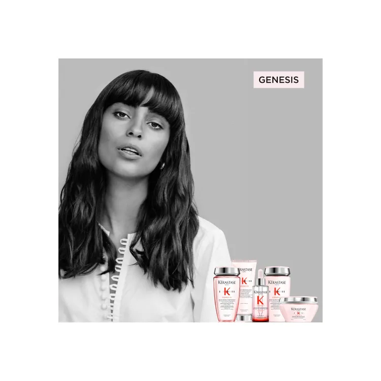 KÉRASTASE GENESIS BAIN HYDRA-FORTIFIANT NOURISHING FORTIFYING SHAMPOO FOR MEDIUM TO THICK WEAKENED HAIR - Shampoo