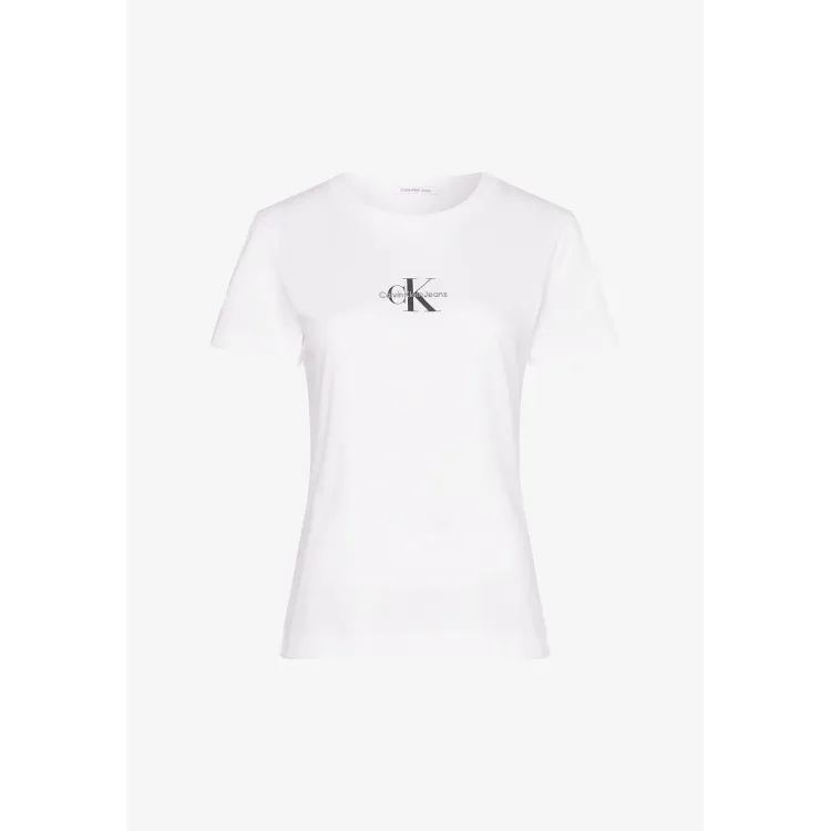 Calvin Klein Jeans MONOLOGO - T-shirt con stampa