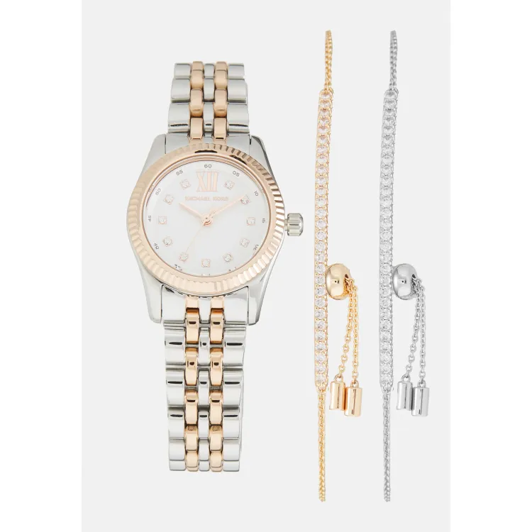 Michael Kors PETITE LEXINGTON WATCH BRACELET SET - Orologio