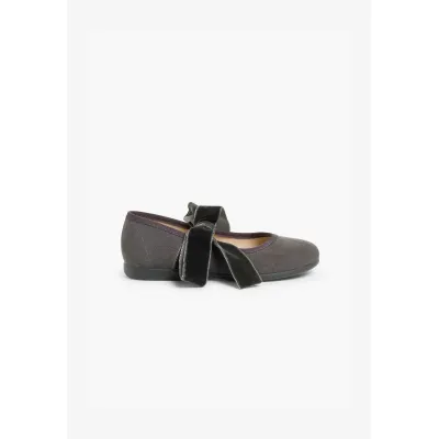 Pisamonas CON LAZO DE TERCIOPELO - Ballerine con cinturino