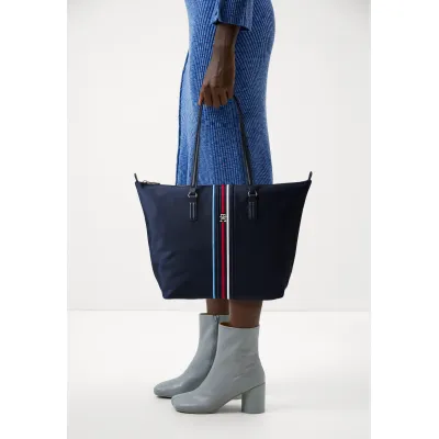 Tommy Hilfiger POPPY TOTE CORP - Shopping bag