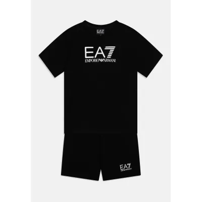 EA7 Emporio Armani TUTA SPORTIVA UNISEX SET - T-shirt con stampa