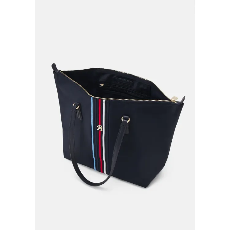 Tommy Hilfiger POPPY TOTE CORP - Shopping bag