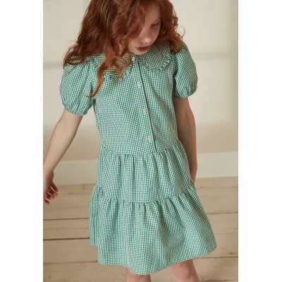 Next RICH SCHOOL GINGHAM TIERED PRETTY - Vestito estivo