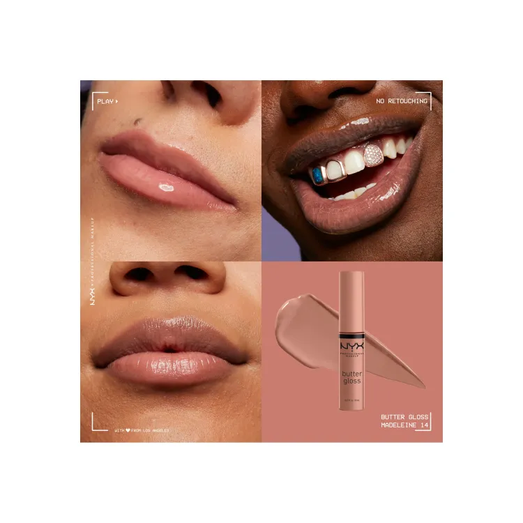 NYX Professional Makeup BUTTER GLOSS - Lucidalabbra