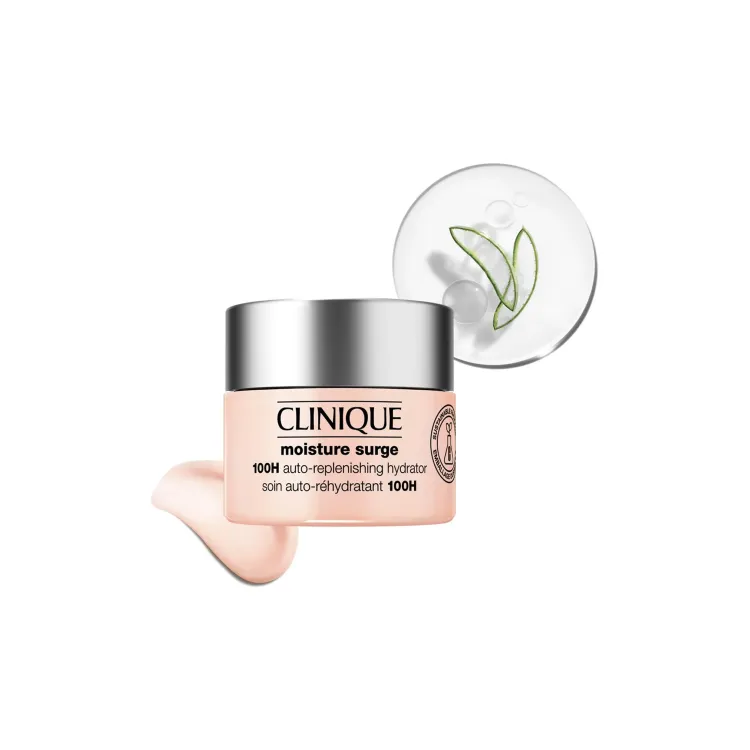 Clinique MOISTURE SURGE 100H AUTO REPLENISHING HYDRATOR WITH ALOE VERA BI - Crema da giorno