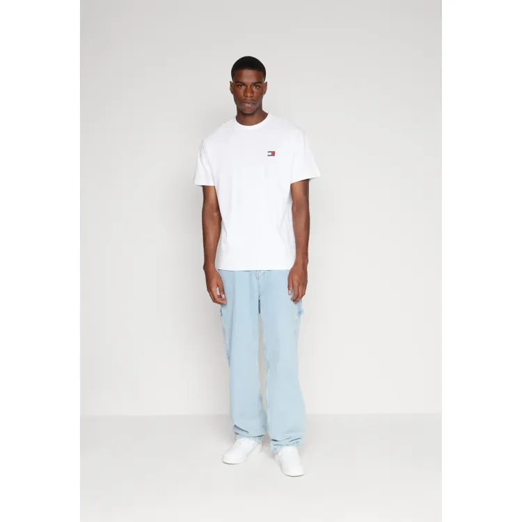 Tommy Jeans BADGE TEE UNISEX - T-shirt basic