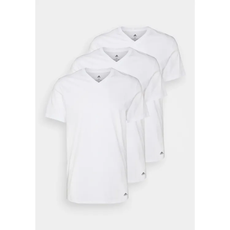 adidas Sportswear STRETCH V NECK 3 PACK - Maglietta intima