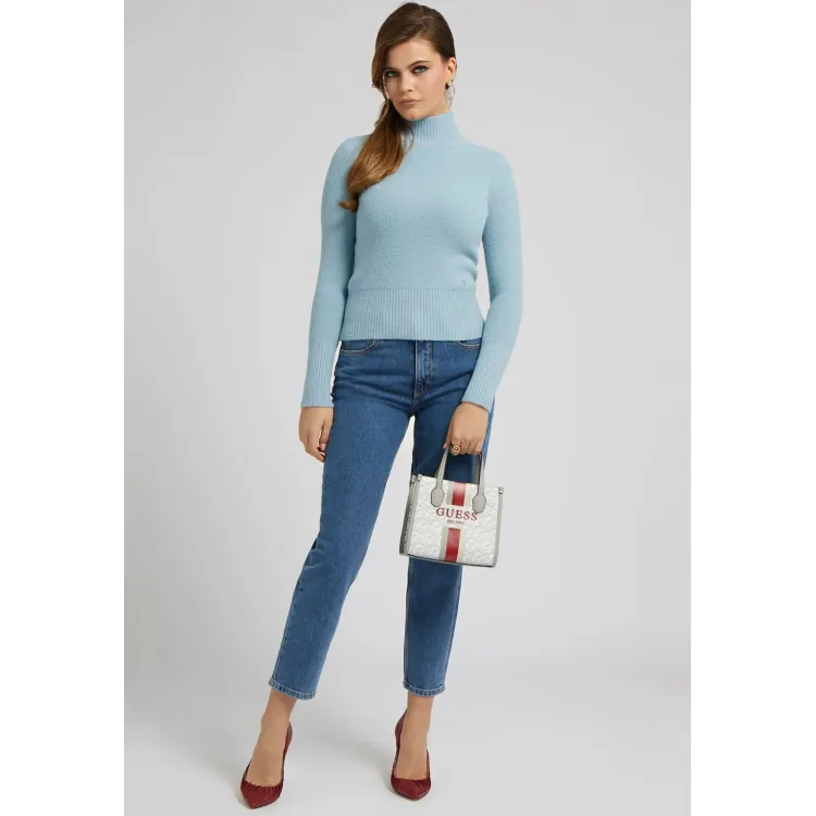 Guess MOM - Jeans a sigaretta